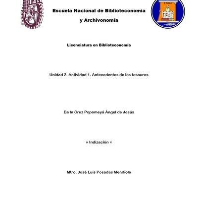 Timeline: Antecedentes de los tesauros