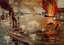 U.S. attack on Manila Bay