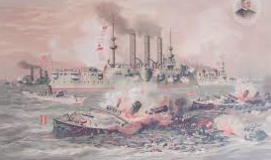 Destruction Of Spain Fleet in Cuba