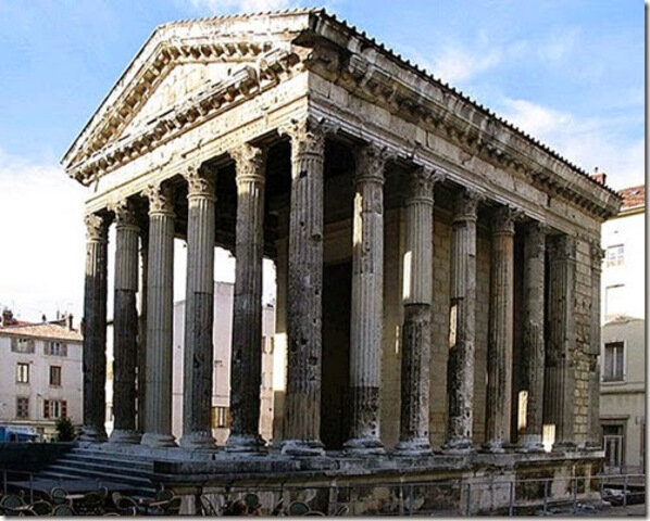 Roma-Uso de columnas y dinteles