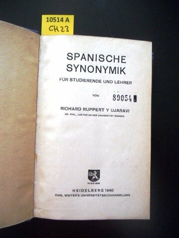 Spanische Synonimik