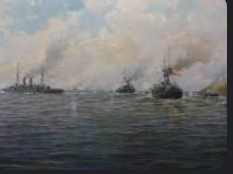 Destruction of the Spanish fleet in Cuba