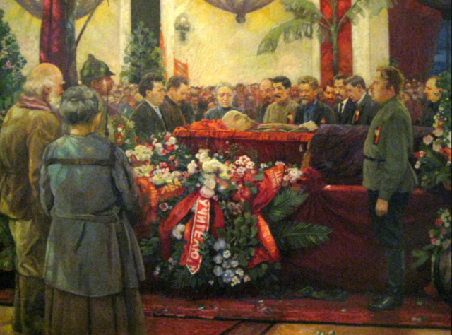 Lenin's death