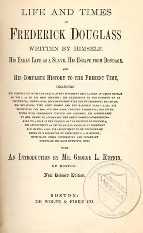 Douglass publishes The Life and Times of Frederick Douglass