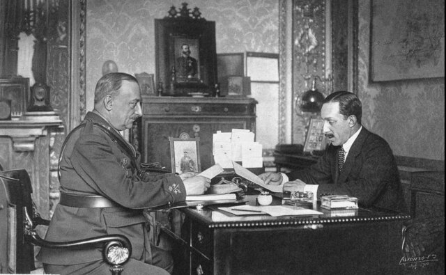 End of the Dictatorship of Primo de Rivera (1930)