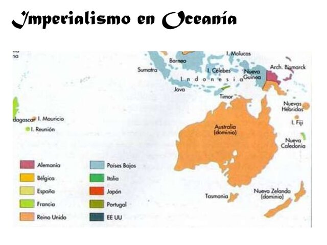 Imperialism Oceania