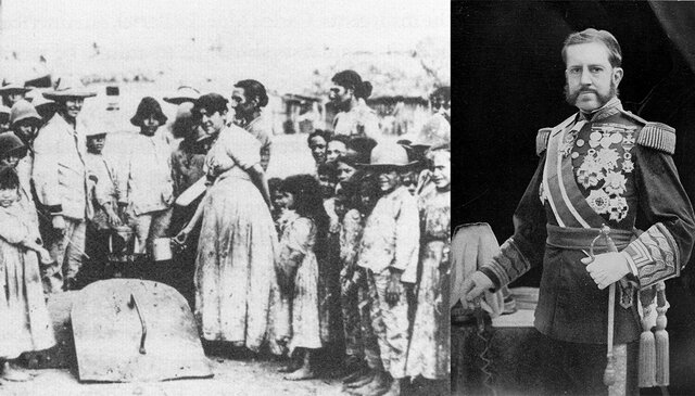 General Valeriano Weyler was sent to Cuba by Spain