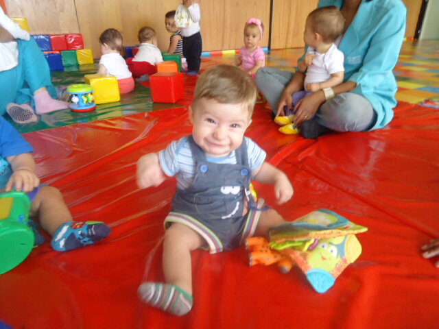 Primeiro dia na creche