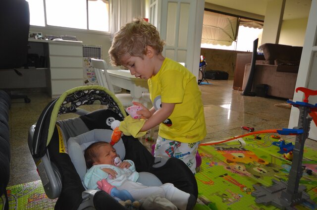 Nascimento da minha irmã Isabela