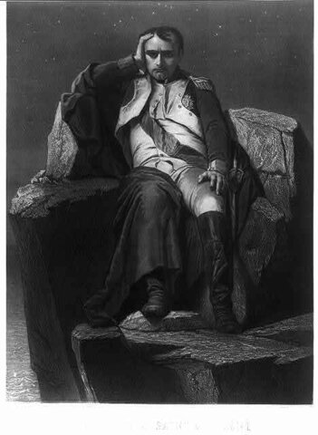 Napoleon’s exiled to St. Helena