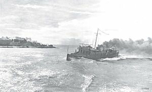 First years of war - Larache landing