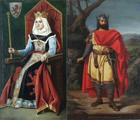 Matrimonio entre García Ramírez y Urraca de Castilla