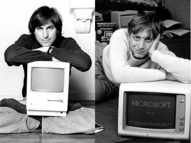 Bill Gates convence a Steve Jobs
