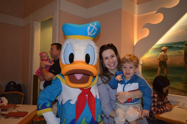 Primeira viagem para Disney