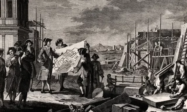 Peter starts building St Petersburg