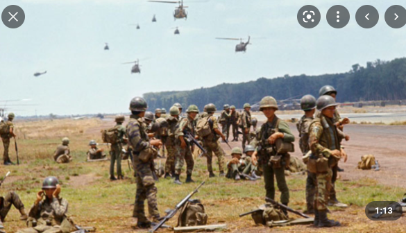 U.S enters Vietnam war