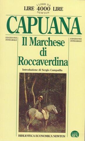 Il marchese di Roccaverdina - Luigi Capuana