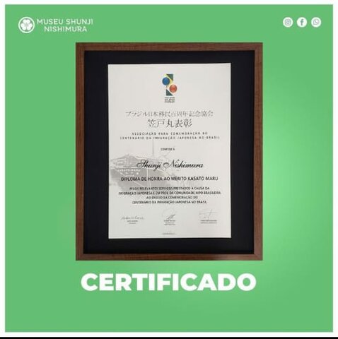 Linha do tempo- Museu Shunji Nishimura