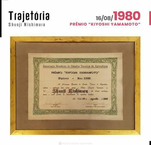 Linha do tempo- Museu Shunji Nishimura