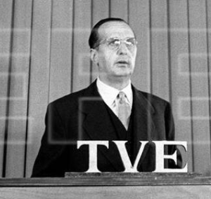 Primera emissió pública de TV (blanc i negre)