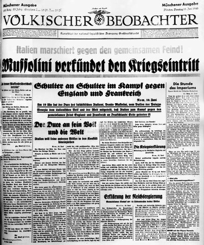 I: Italia se une a la guerra