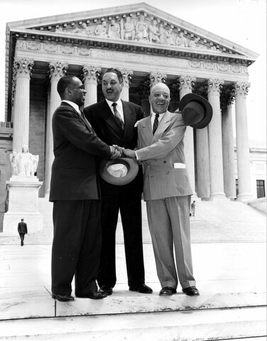 Brown v. Board of Education {Dec. 9, 1952 - May 17, 1954}