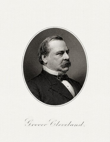 Grover Cleveland becomes President the second time.