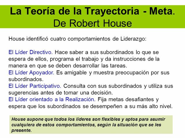 Teoria de las metas