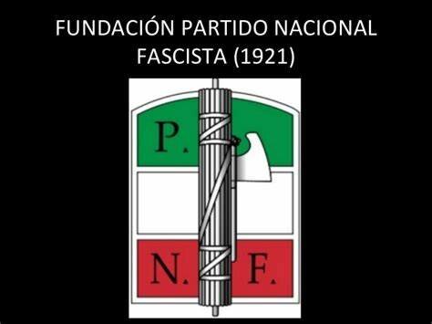 Fundación del Partido Nacional Fascista
