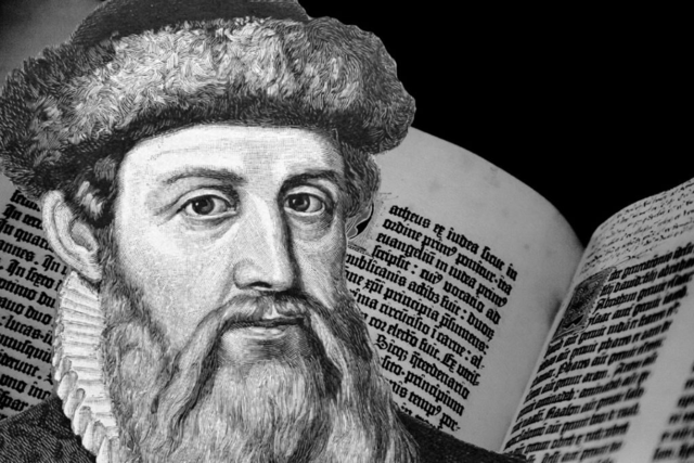 The invention of printing