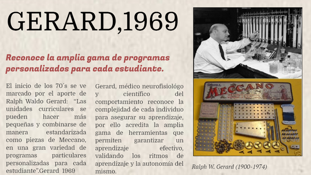 Gerard “Las unidades curriculares