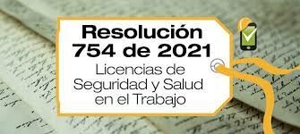 Resolución 754 de 2021