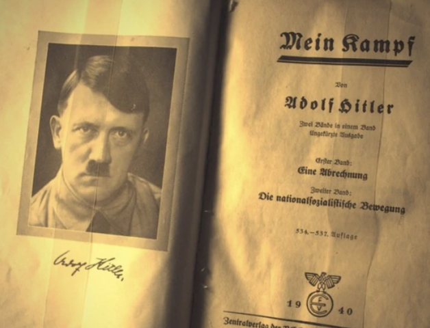 Hitler scrive Mein Kampf