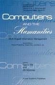 Revista Computers and the Humanities