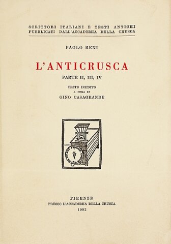 Anticrusca di Paolo Beni