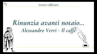 Rinunzia avanti notaio al vocabolario della Crusca