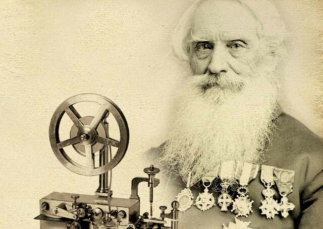 Morse demonstrated the telegraph