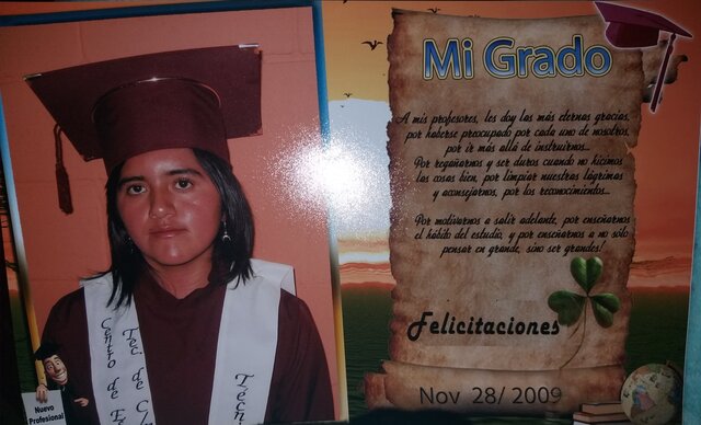Graduación técnico en educación preescolar 2009