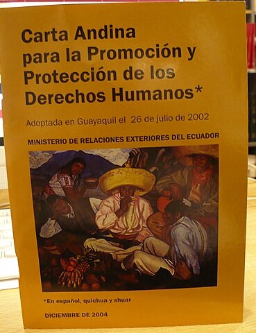 2002 Carta Andina para la Protección y Promoción de los Derechos Humanos