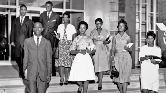 Black Students Admitted