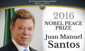 2016 Premio Nobel de La Paz