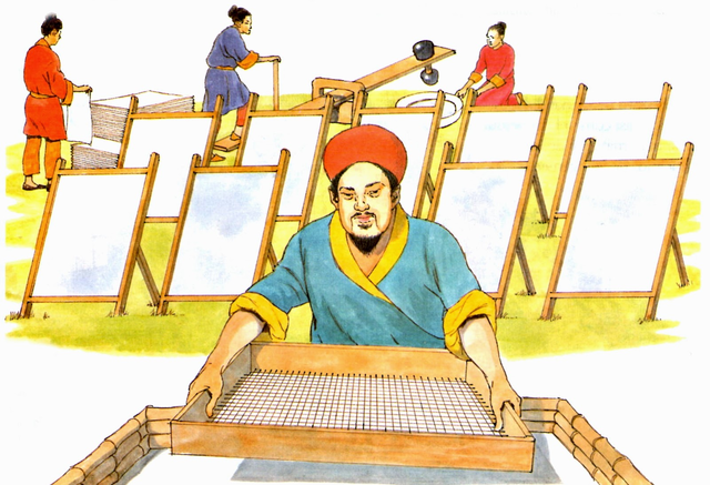 105 DC, USO DEL PAPEL DE CHINA