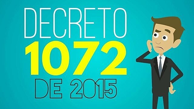 Decreto 1072 DE 2015
