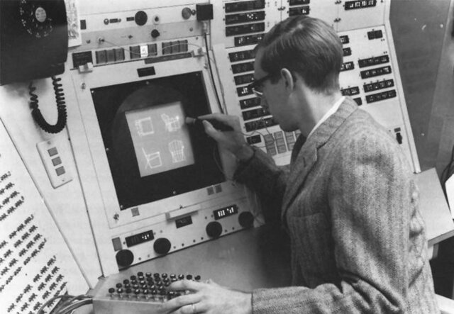Ivan Sutherland desarrolla los primeros programas gráficos que dejan que el usuario dibuje interactivamente en una pantalla.