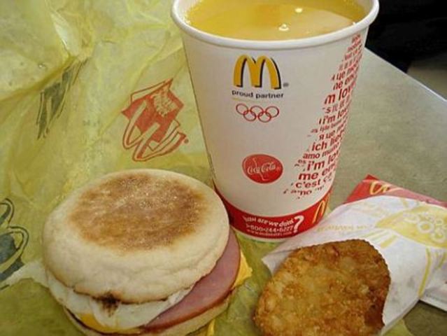 Egg McMuffin breakfast item