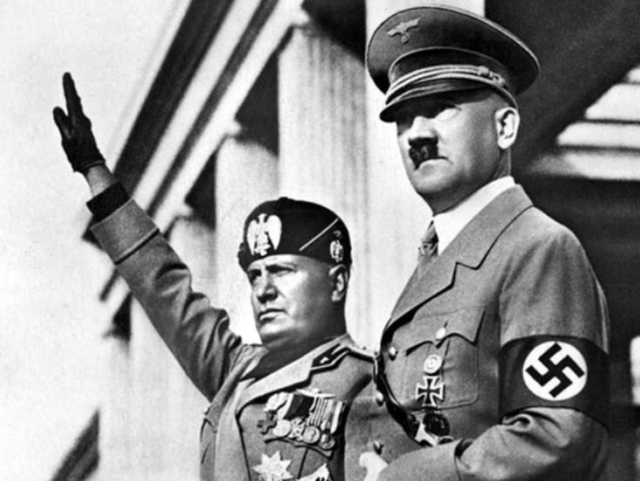 Mussolini stringe l'alleanza con Hitler