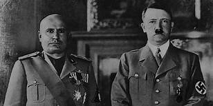 il primo incontro tra Benito Mussolini e Adolf Hitler