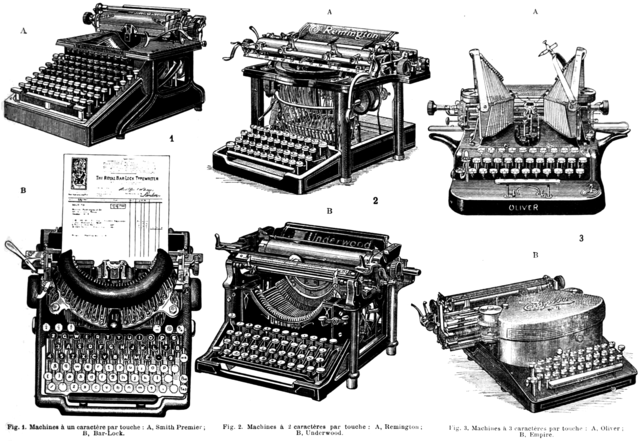 Typewriters Emerge