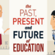 The history of education infographic