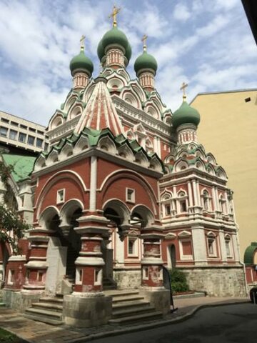 église de Nikitniki,  à Moscou,